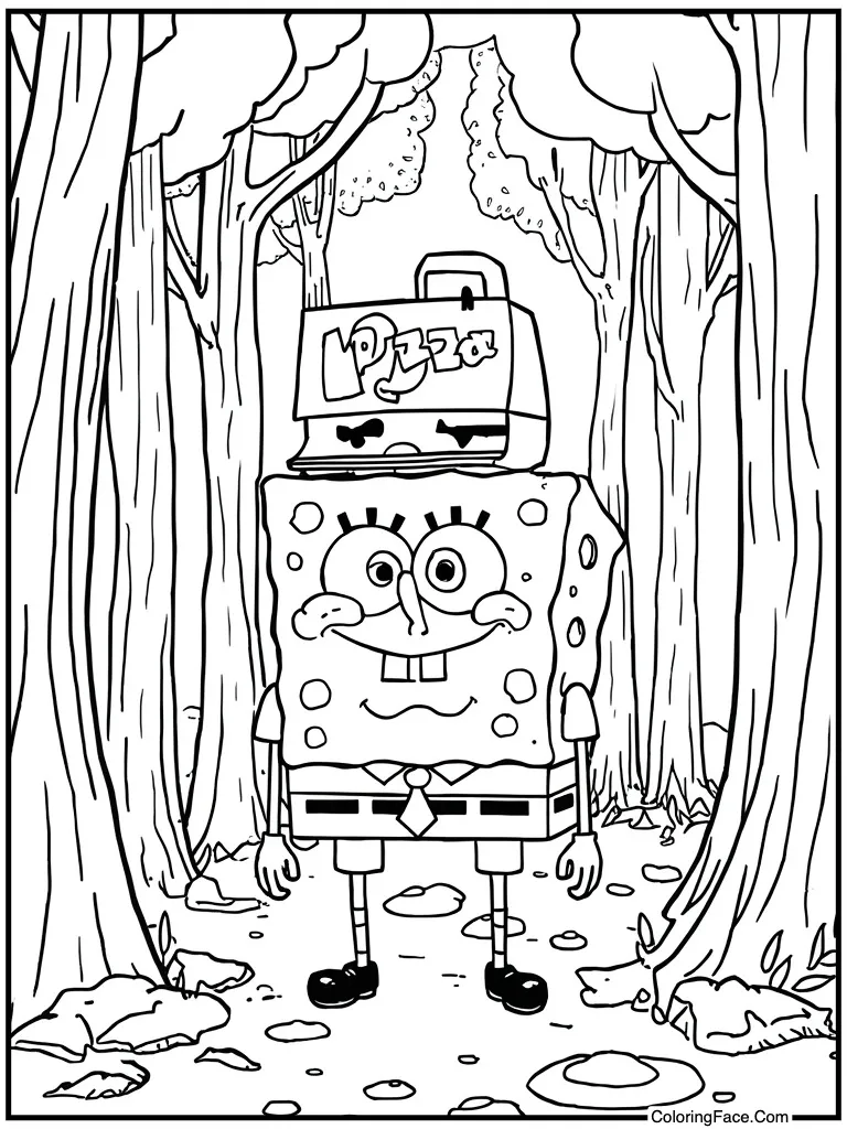 Pizza delivery box stack