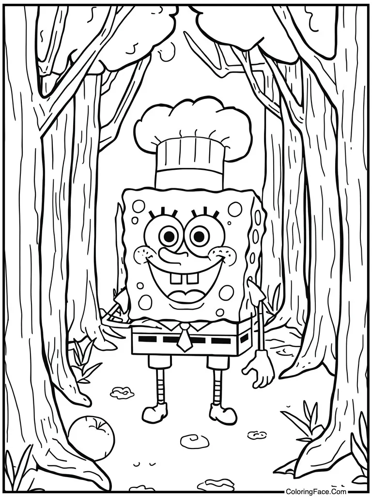 Robot chef cutting onions