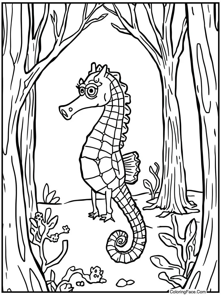 Mystery the seahorse ride