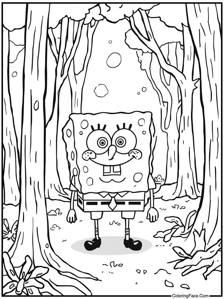 Simple outline for kids