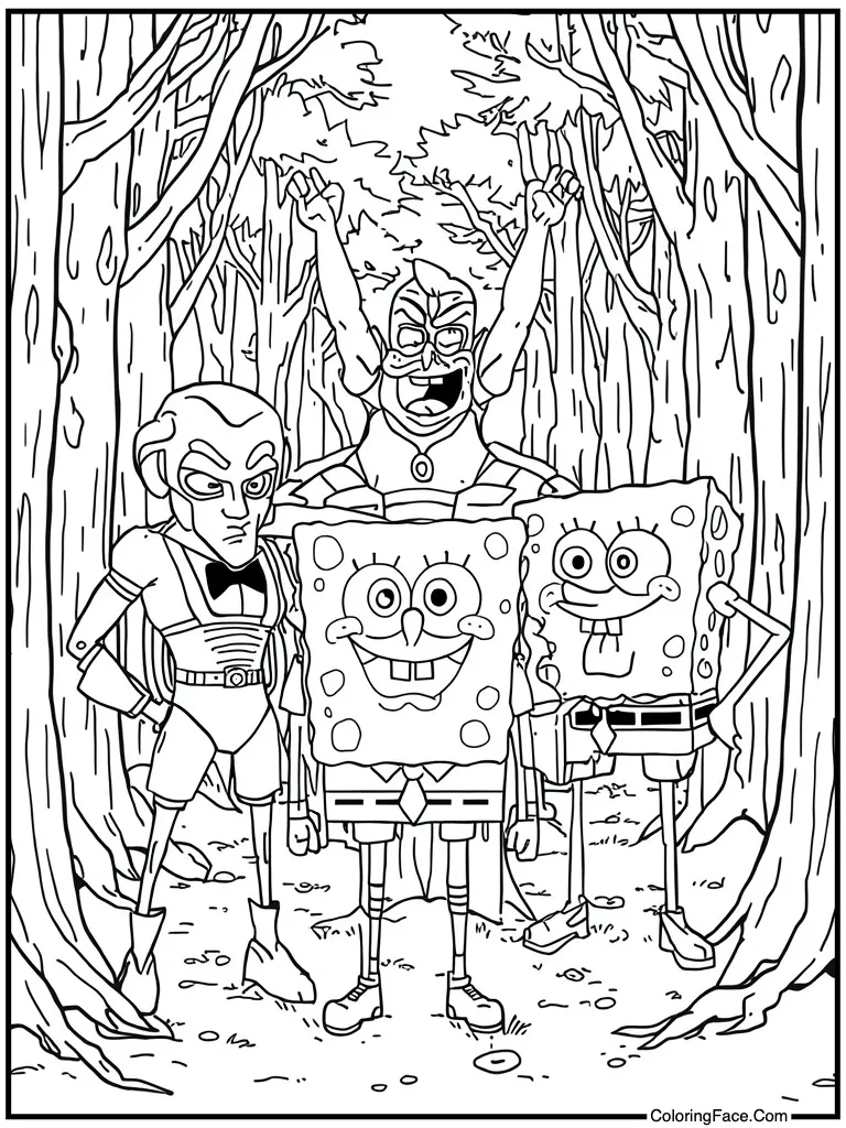 Superhero team group pose