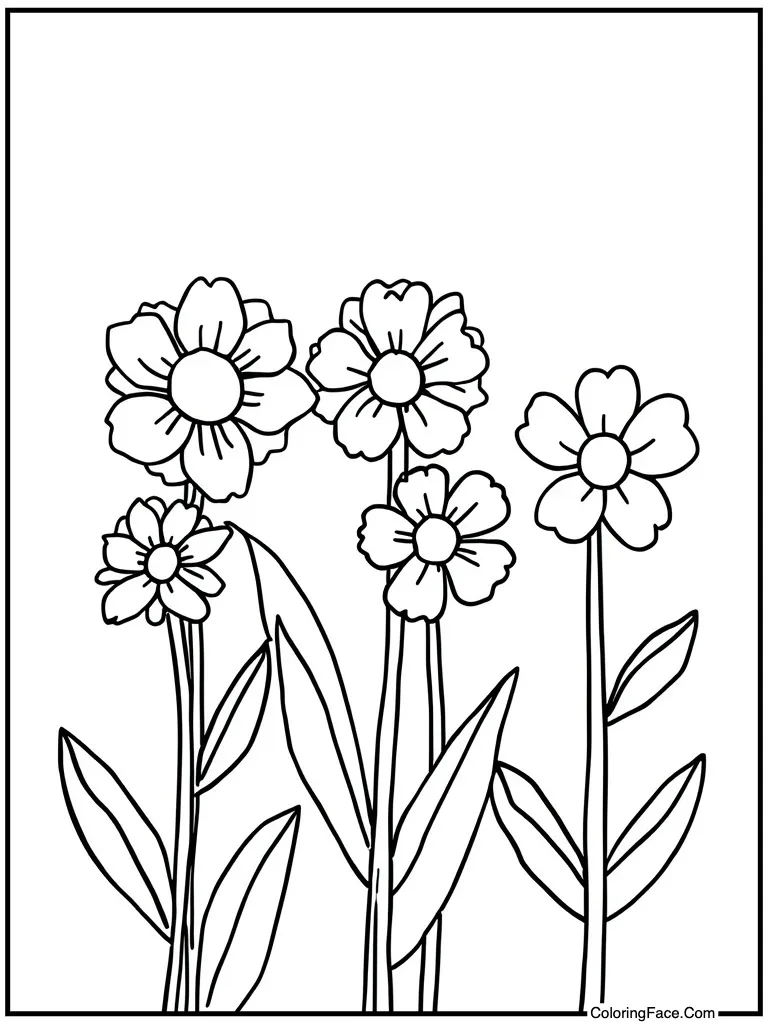 Flowers blooming in garden