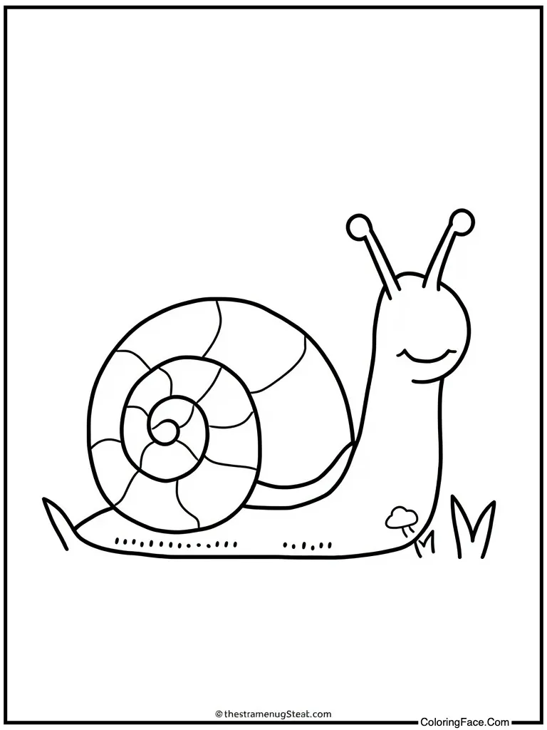 Snail moving very slow