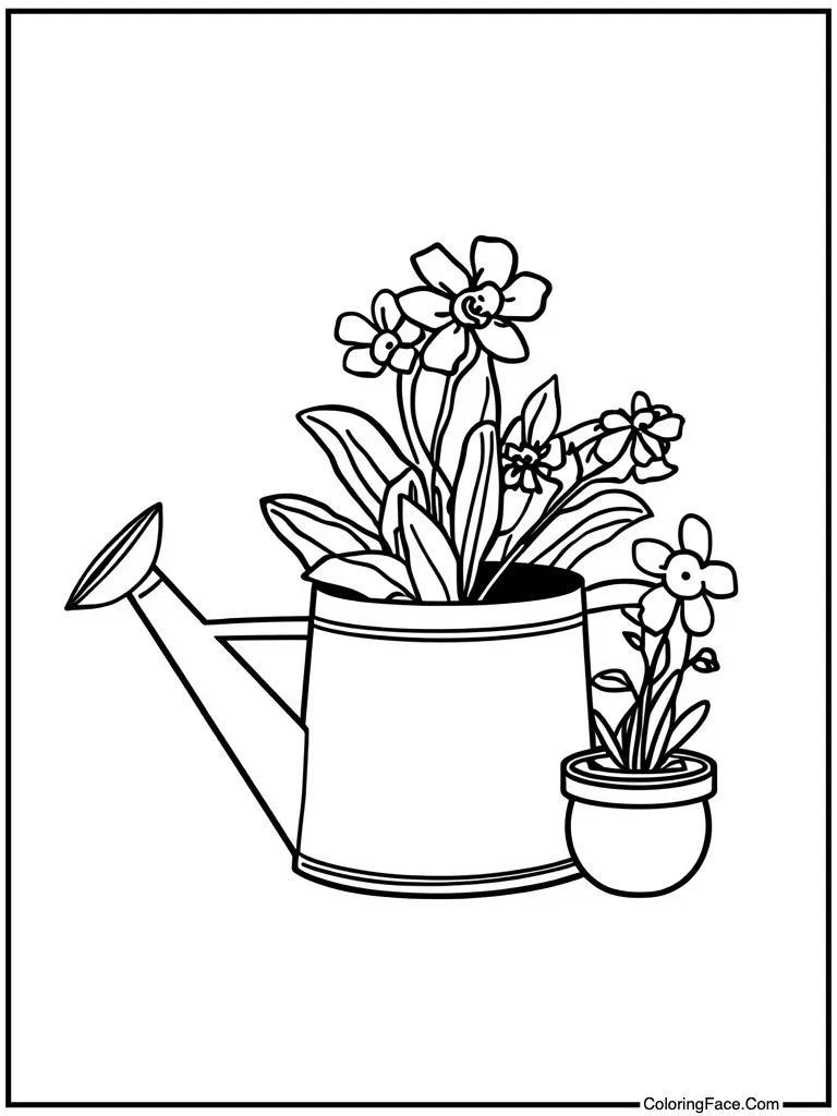 Watering can for plants