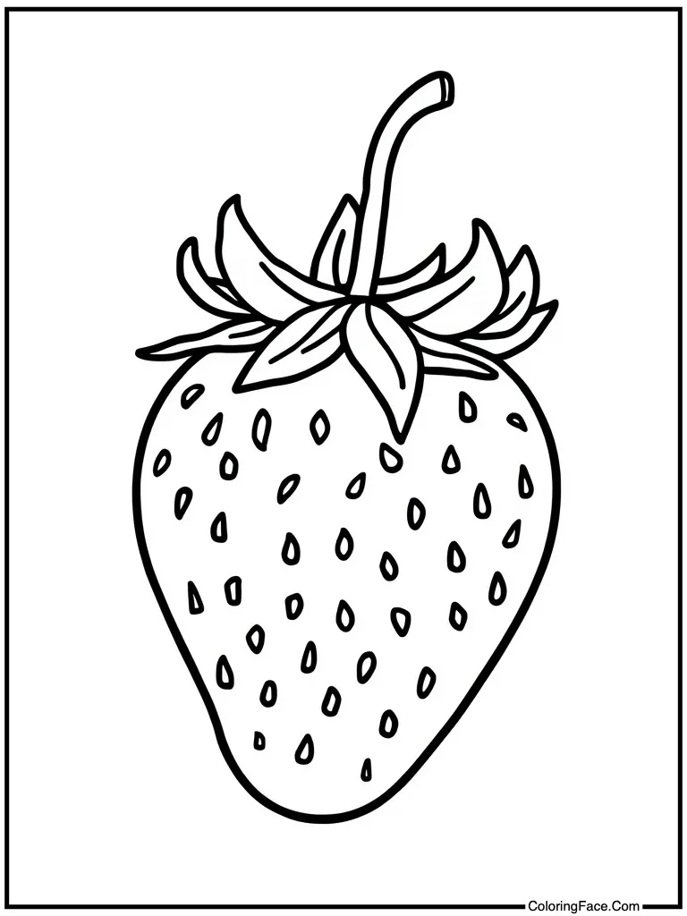 Strawberries red and sweet