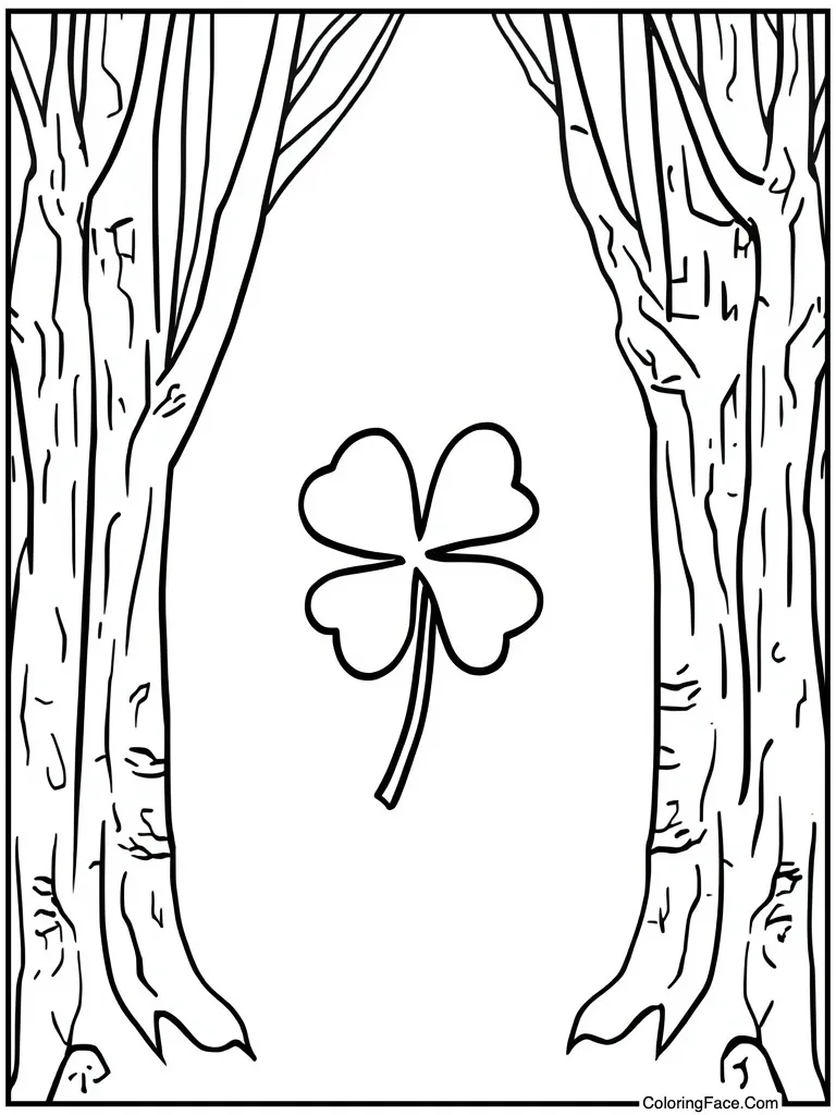 Four leaf clover lucky