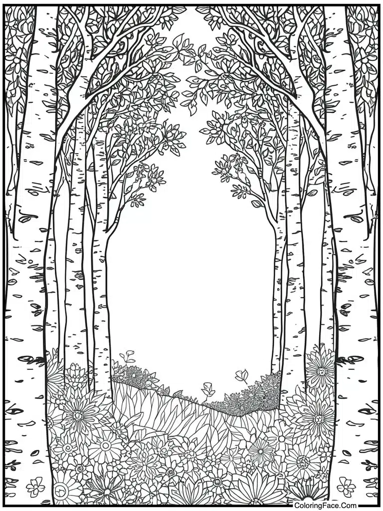 Detailed mandala flower art