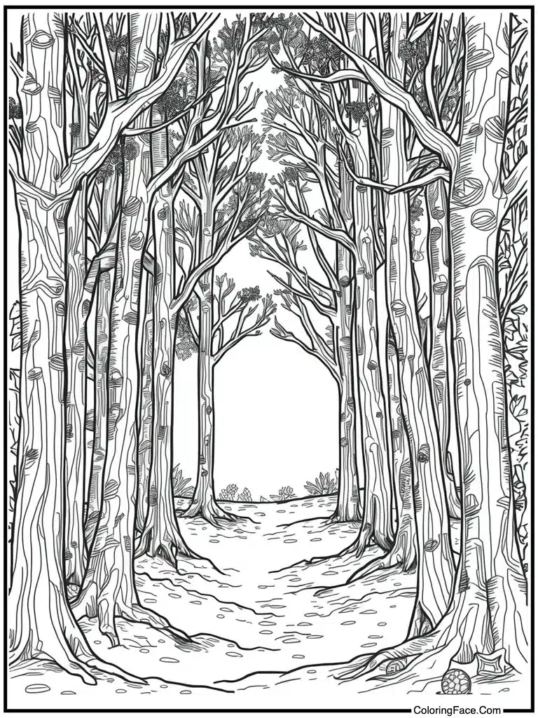 Zentangle doodle nature design