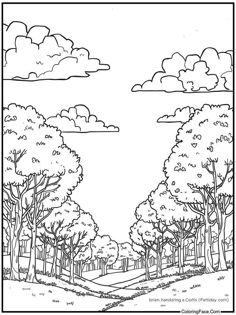 Blue sky white clouds