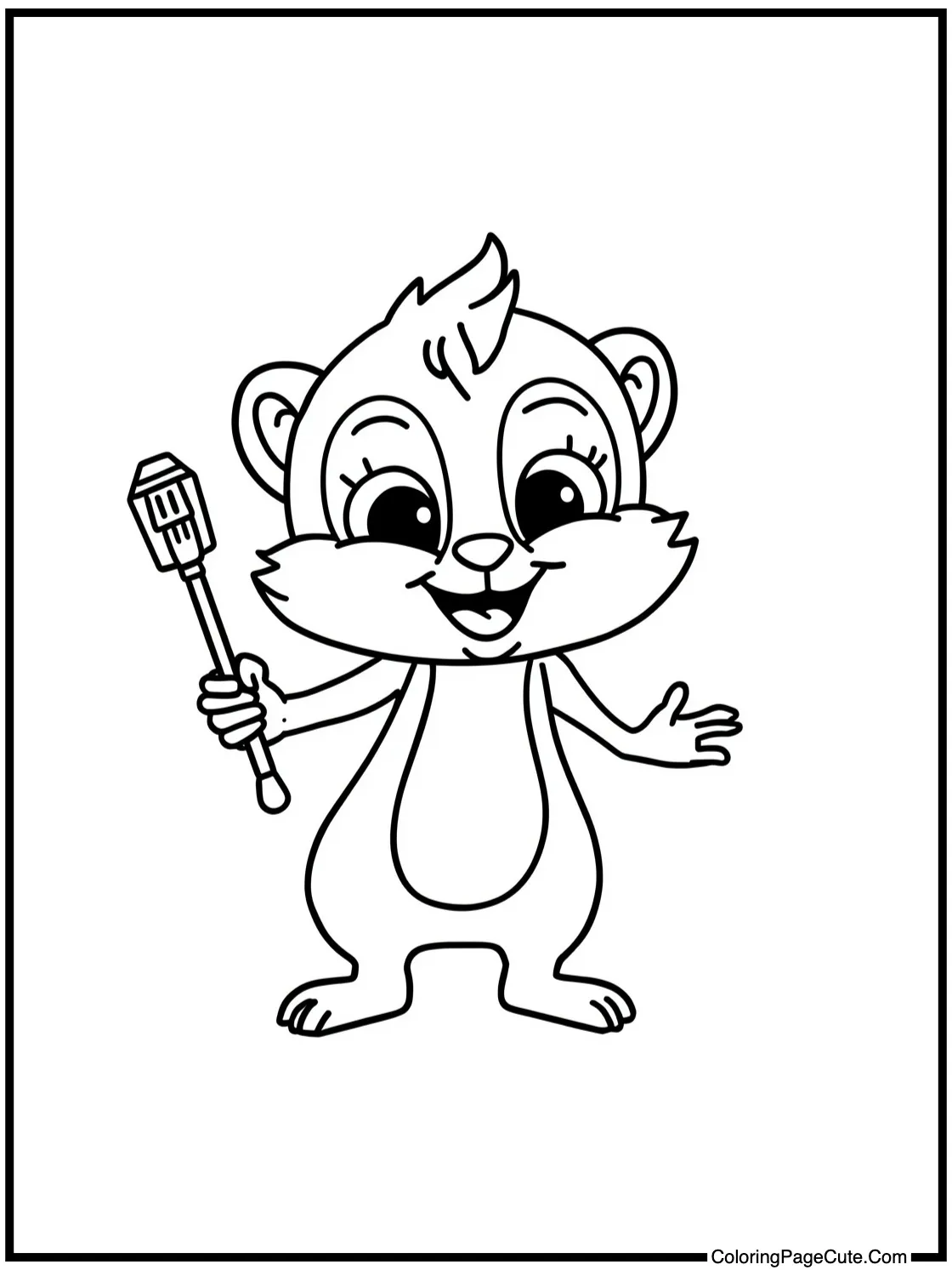 creating art happily