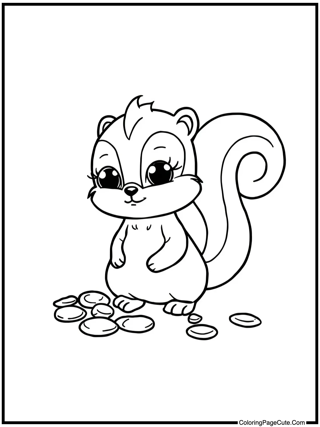 collecting shiny pebbles