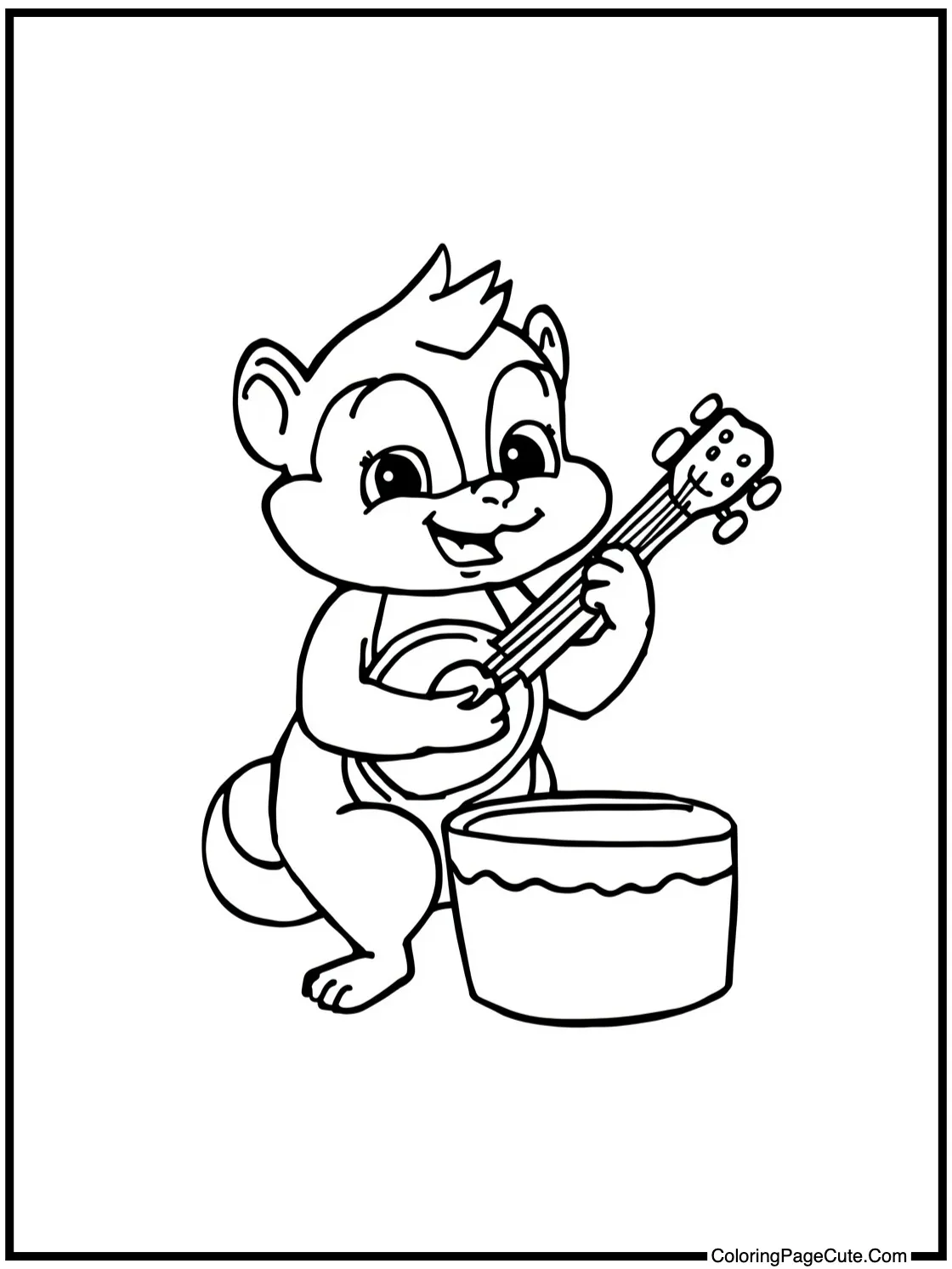 playing an instrument