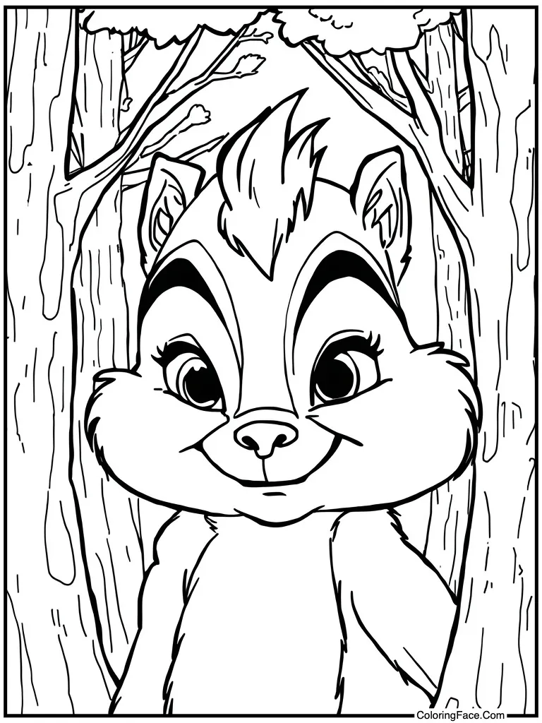 Computer head screen face