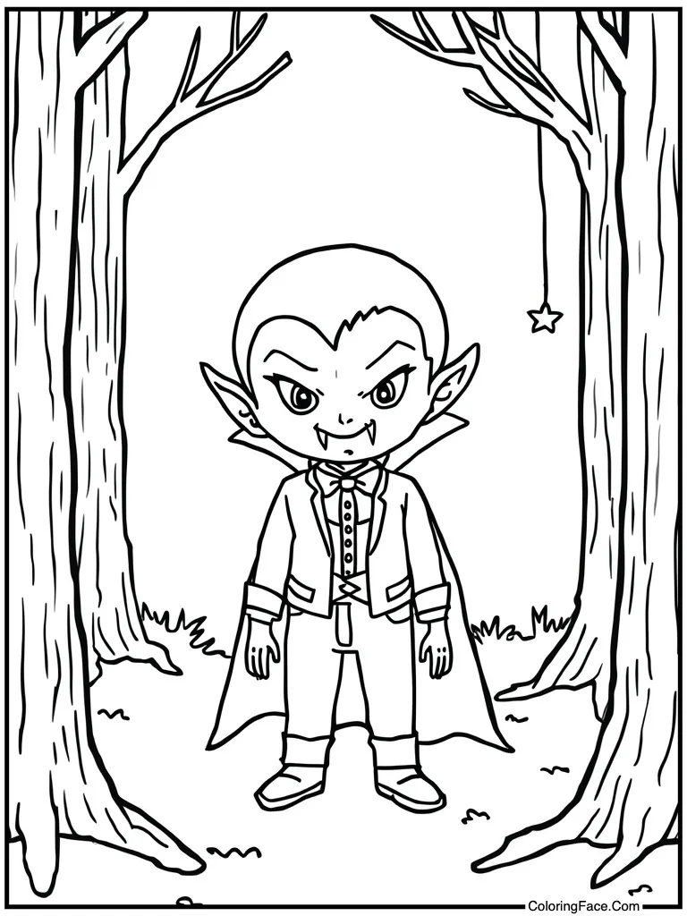 Vampire with small fangs