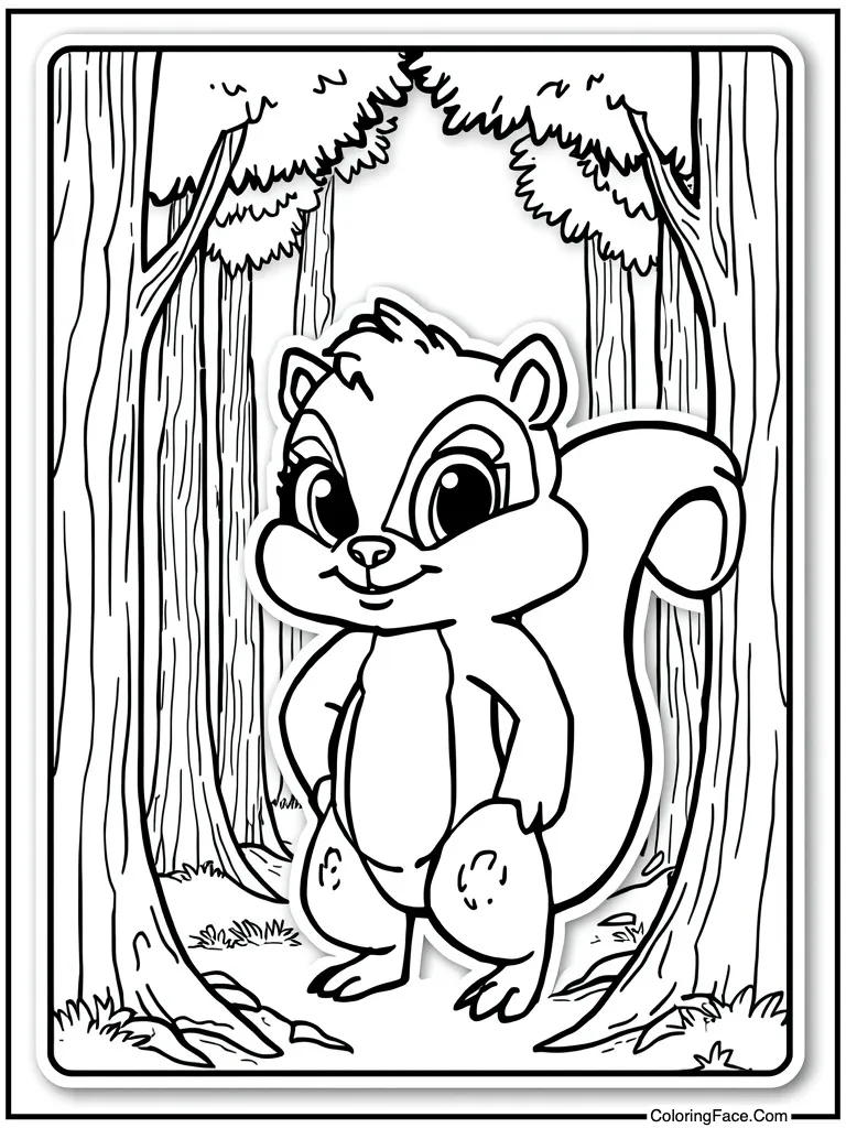 Sticker style thick border