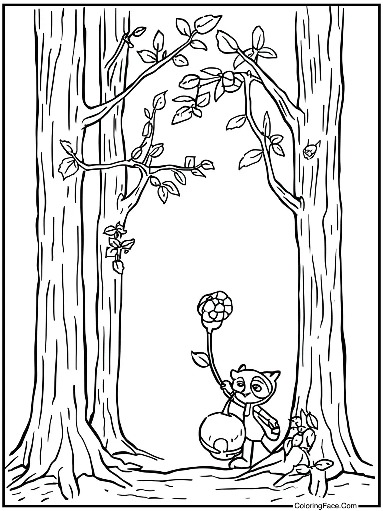 Viner green vine head