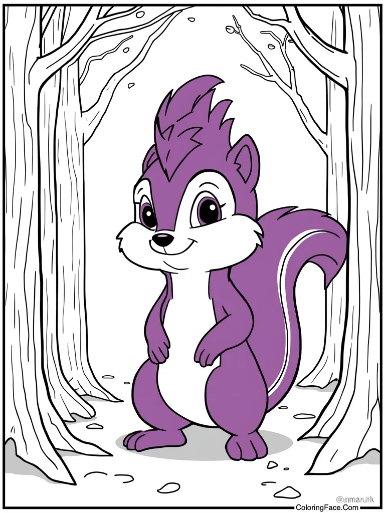 Garnold purple spike head