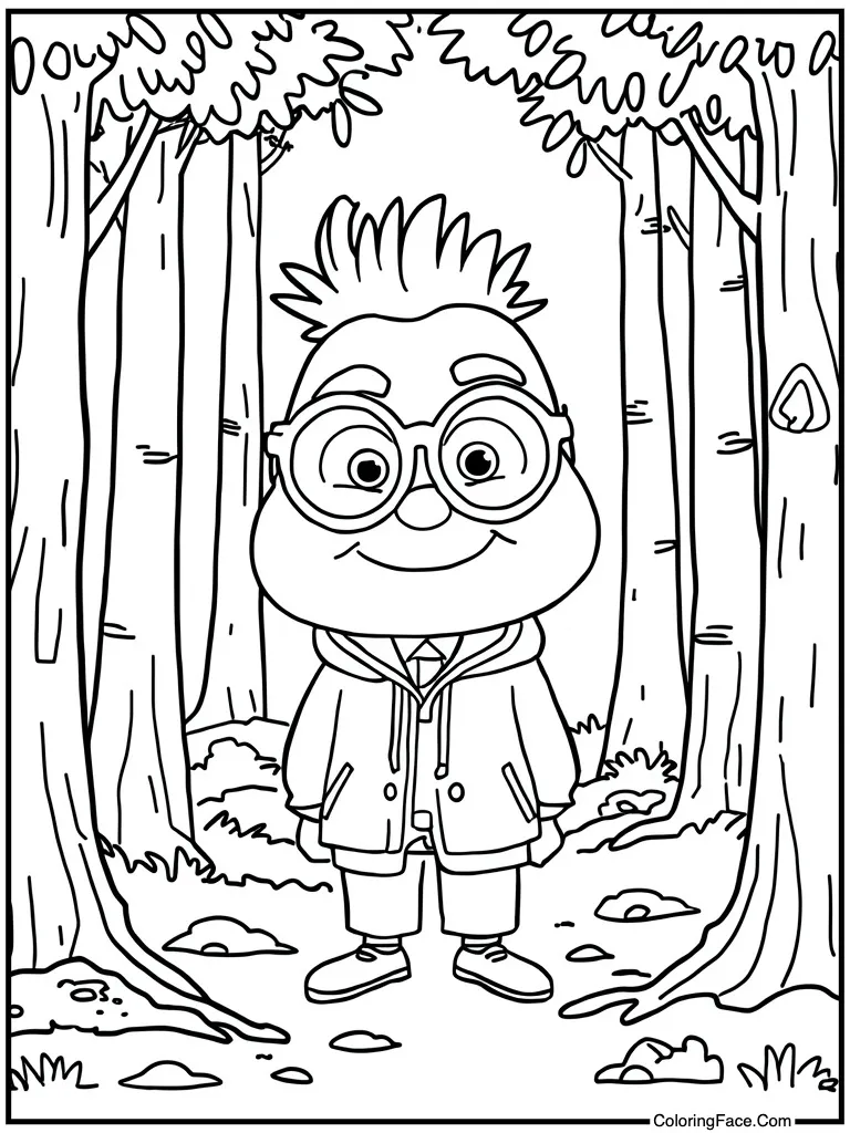 Simon spectacle glasses nerd