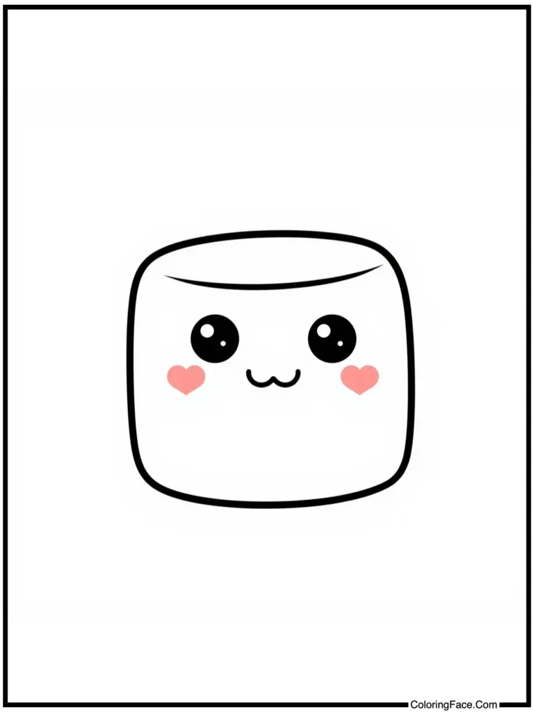 Squishmallow Coloring Pages