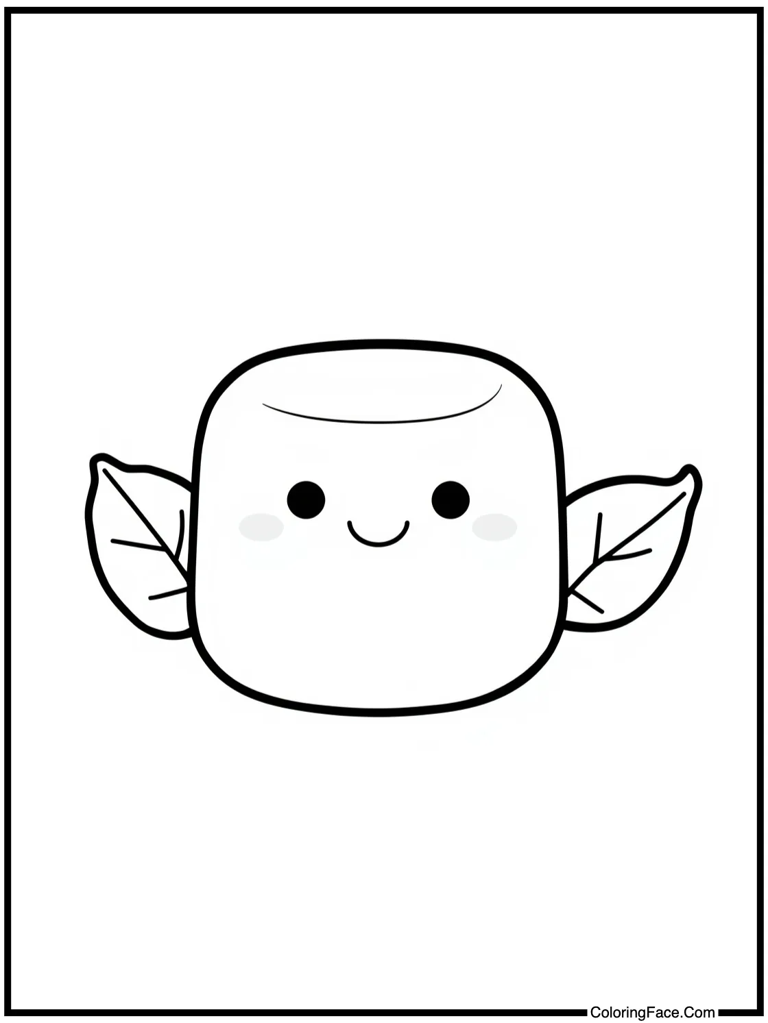 with colorful leaves