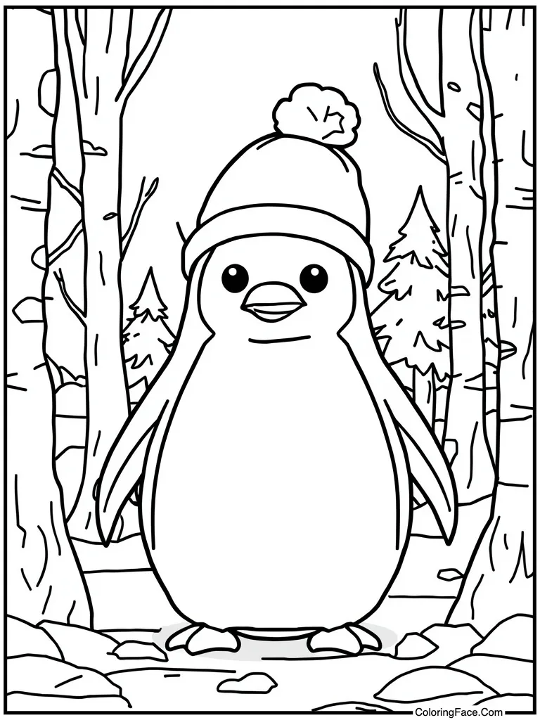 Piper penguin winter hat
