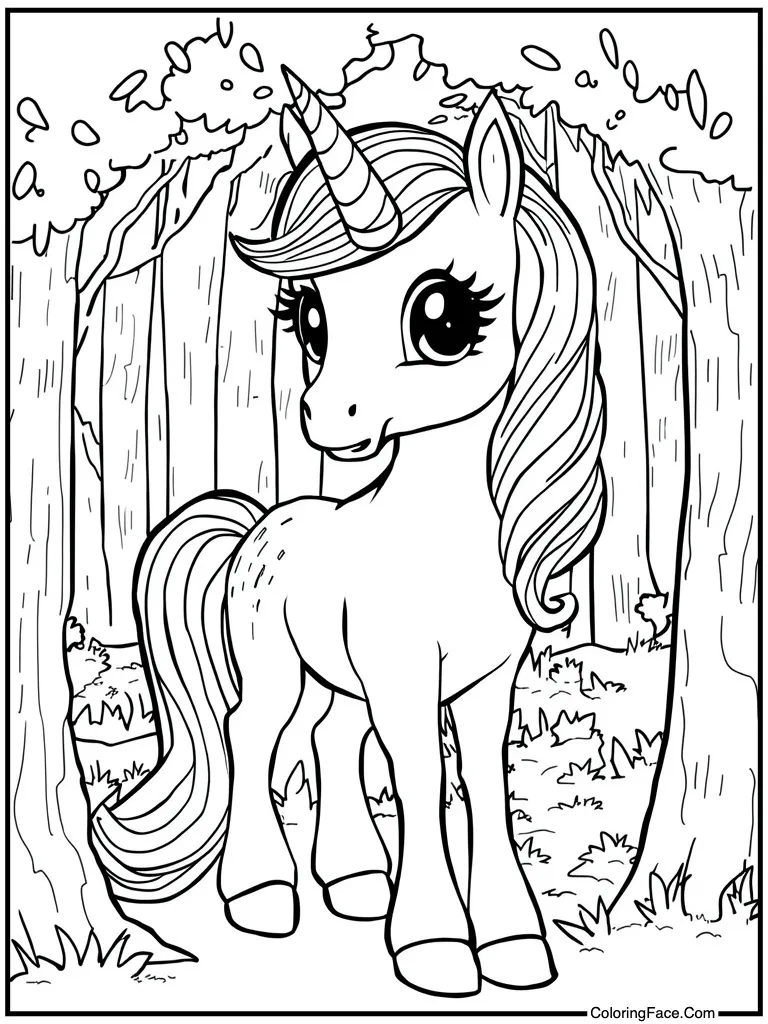 Lola unicorn candy mane