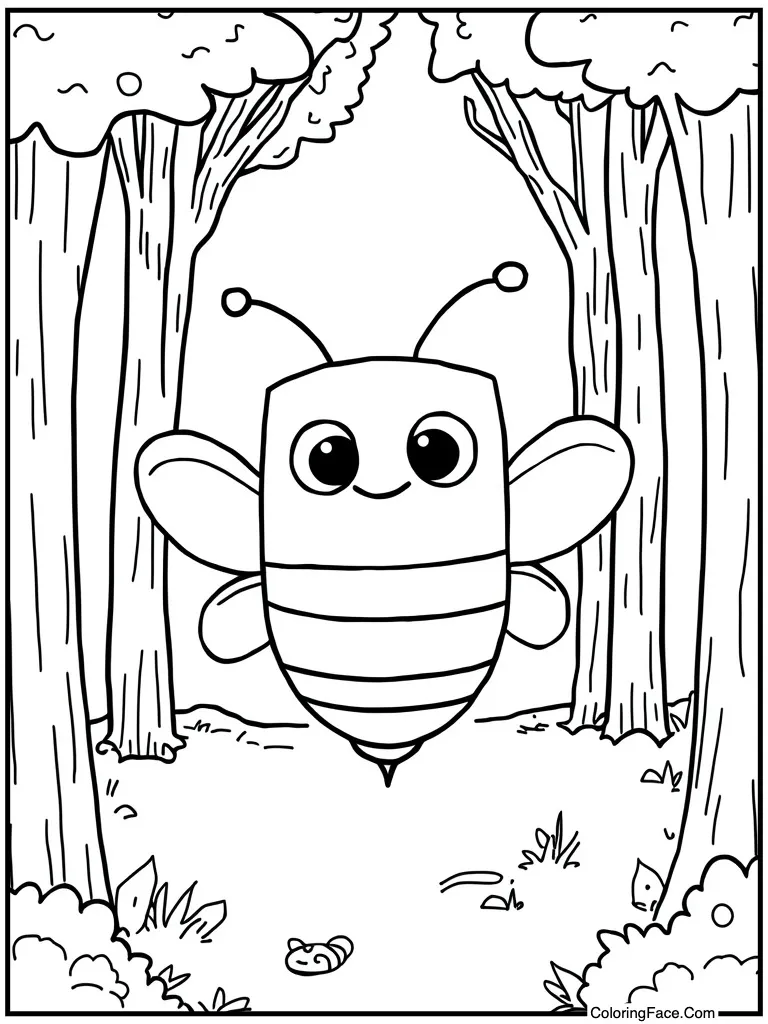 Sunny bee yellow stripes