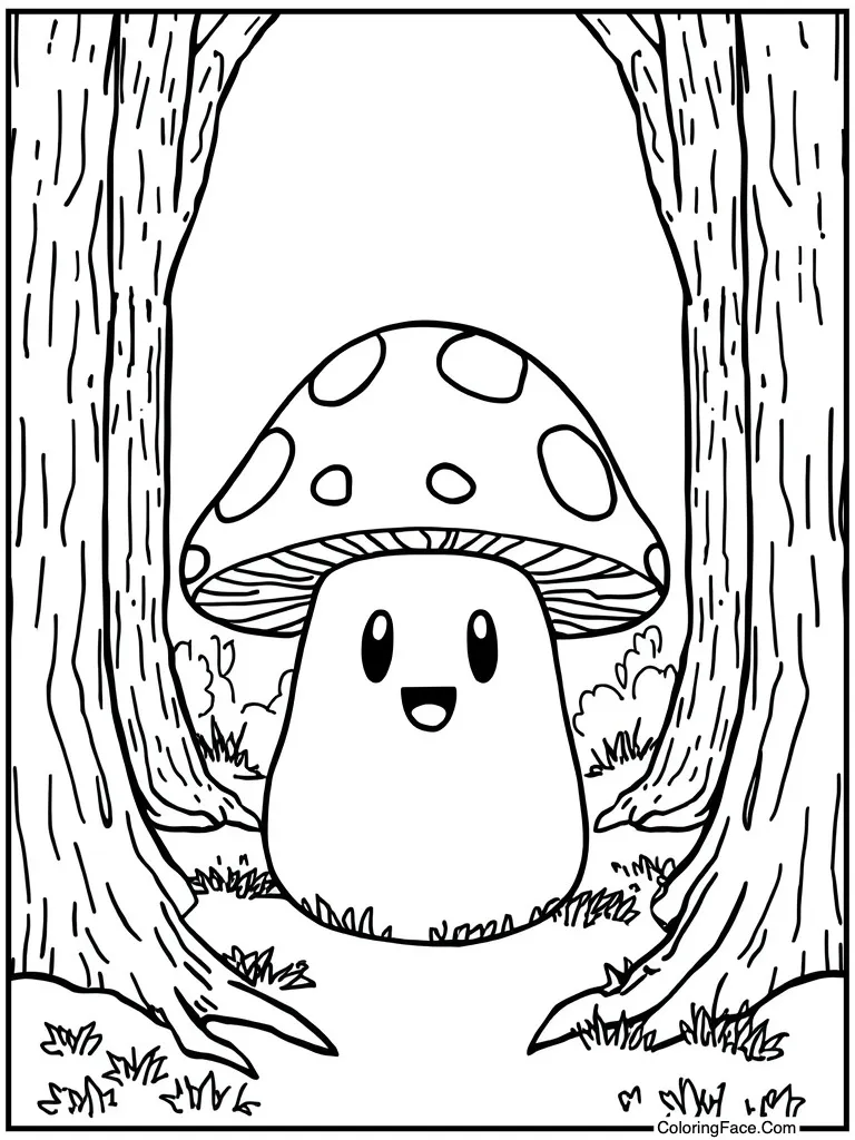 Mushroom red white spots