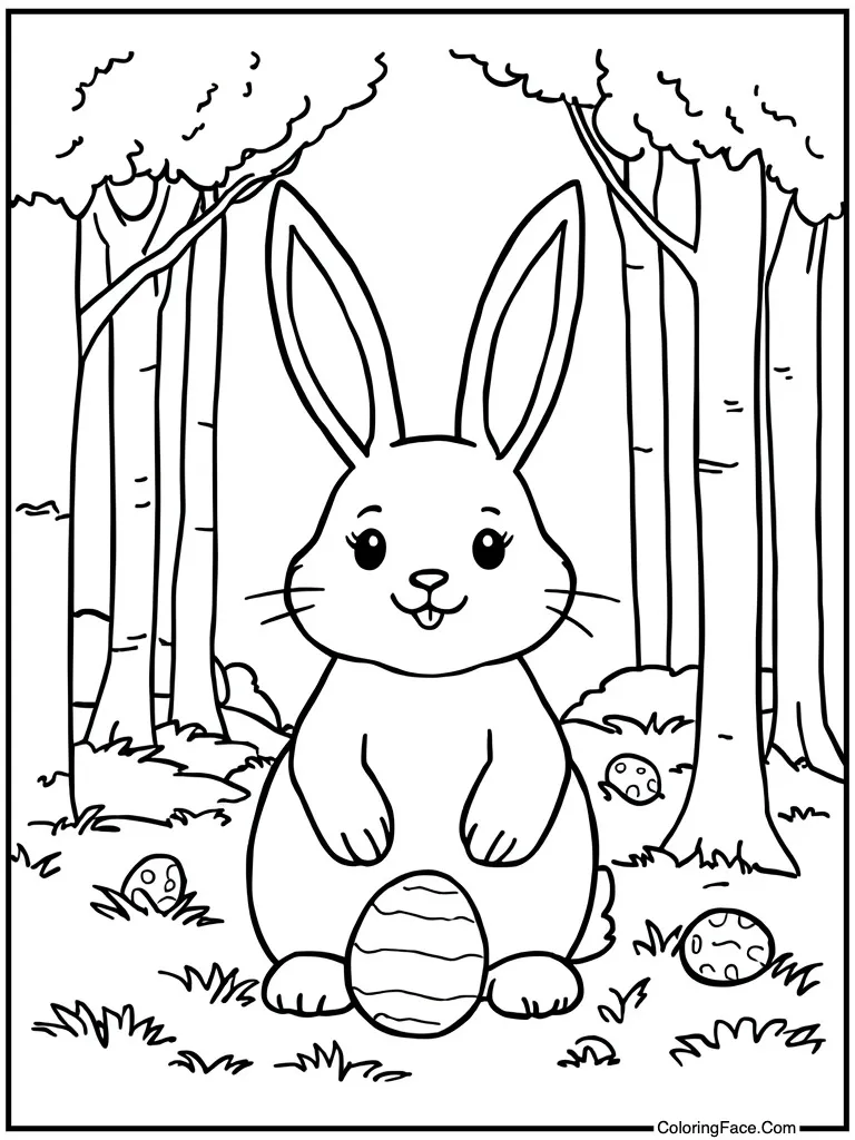 Easter bunny long ears