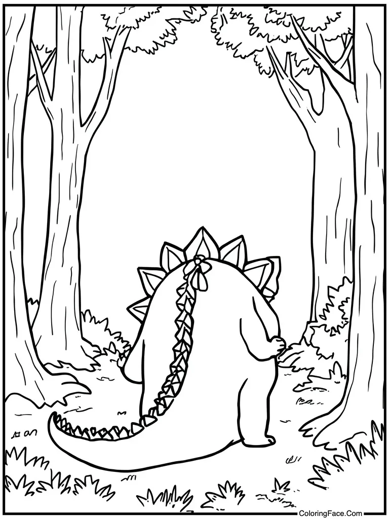 Dinosaur green spikes back