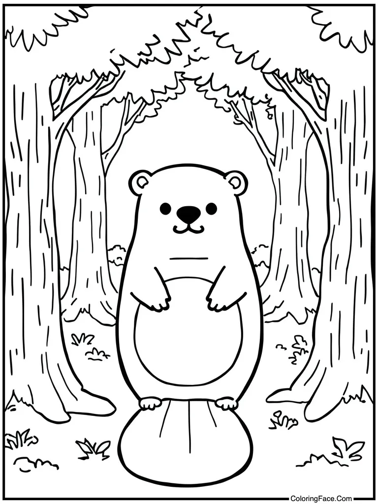 Beaver big flat tail