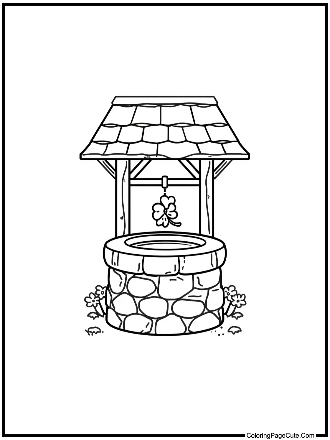 a wishing well