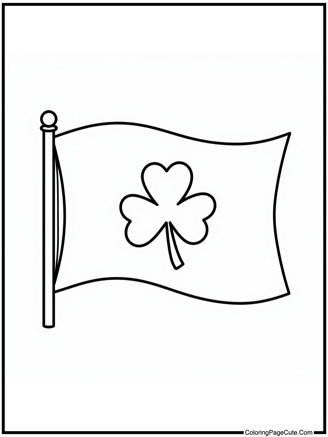 a green flag
