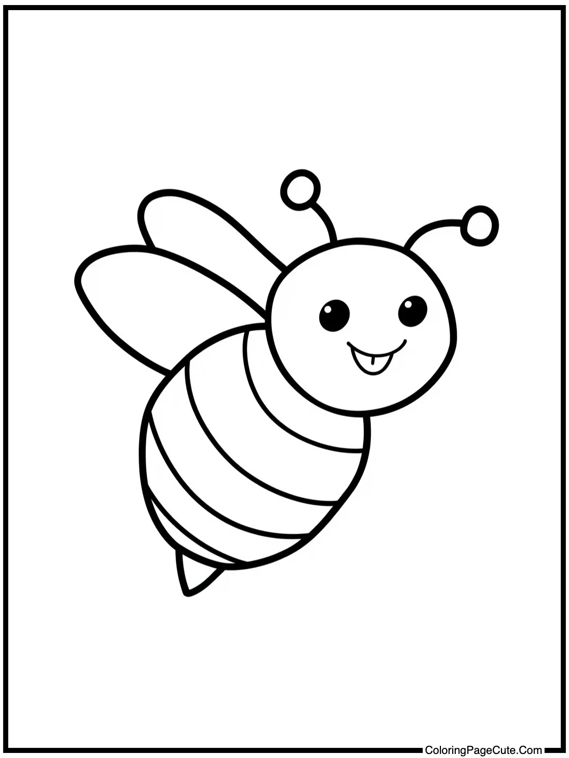 a happy bee