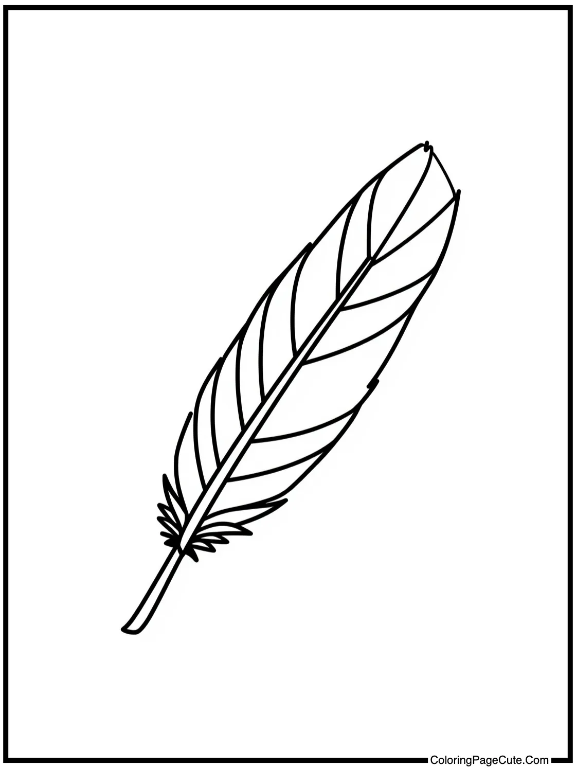 a lucky feather