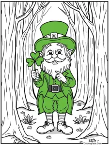 St. Patrick’s Day Coloring Pages For Adults