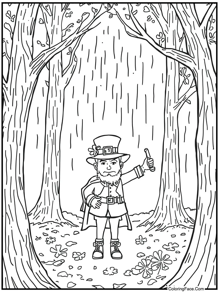 Rain shower bringing luck