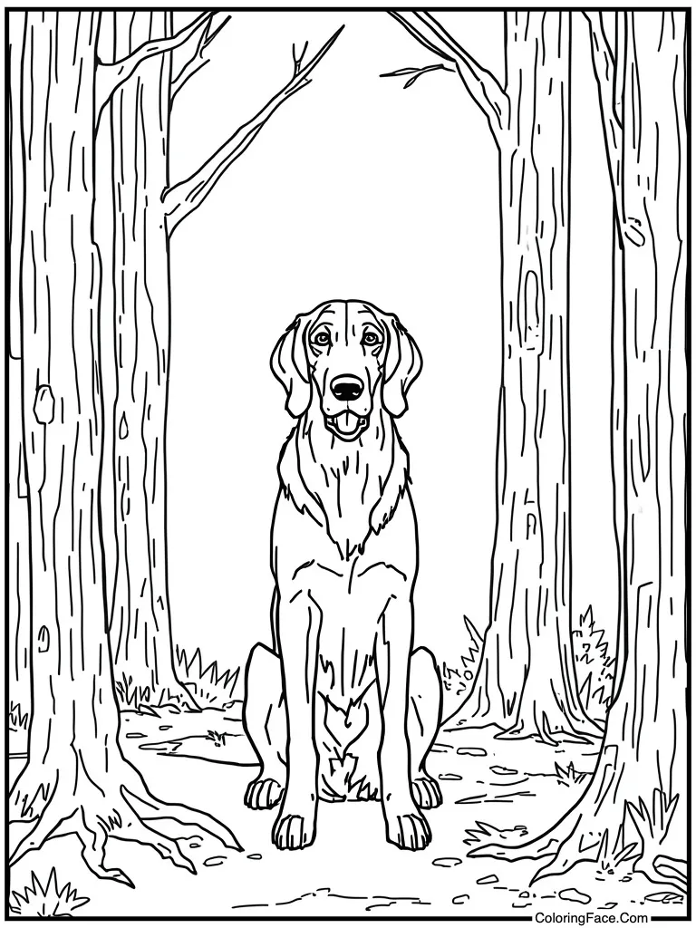 Irish wolfhound big dog