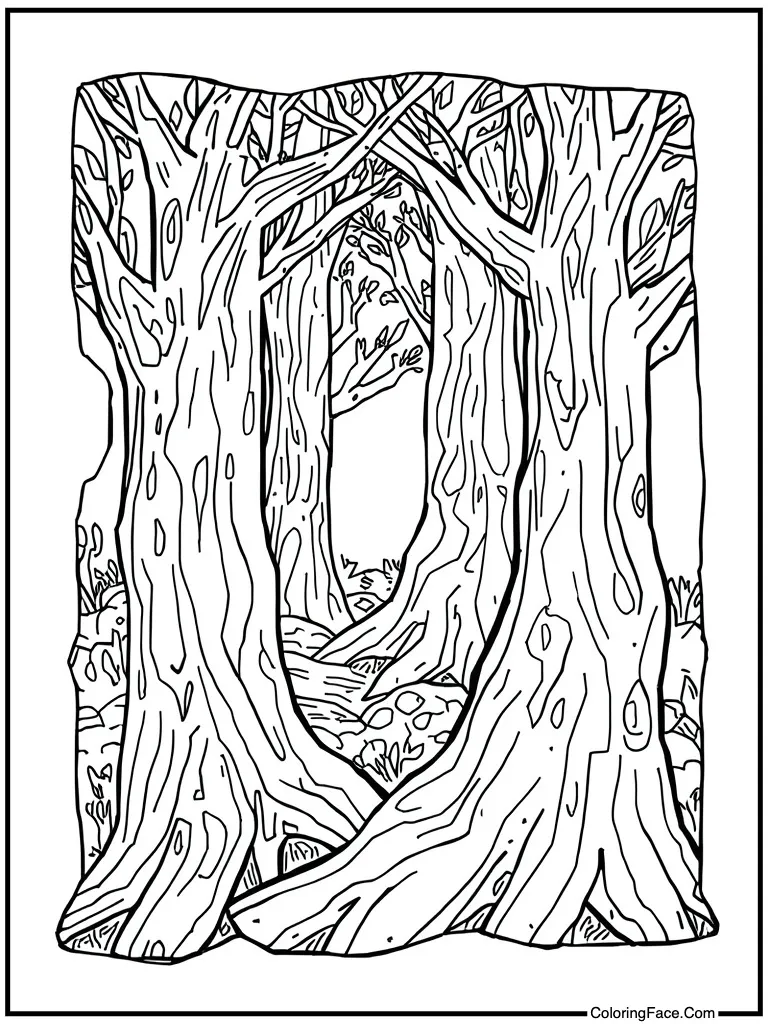 Spiral ancient stone carving