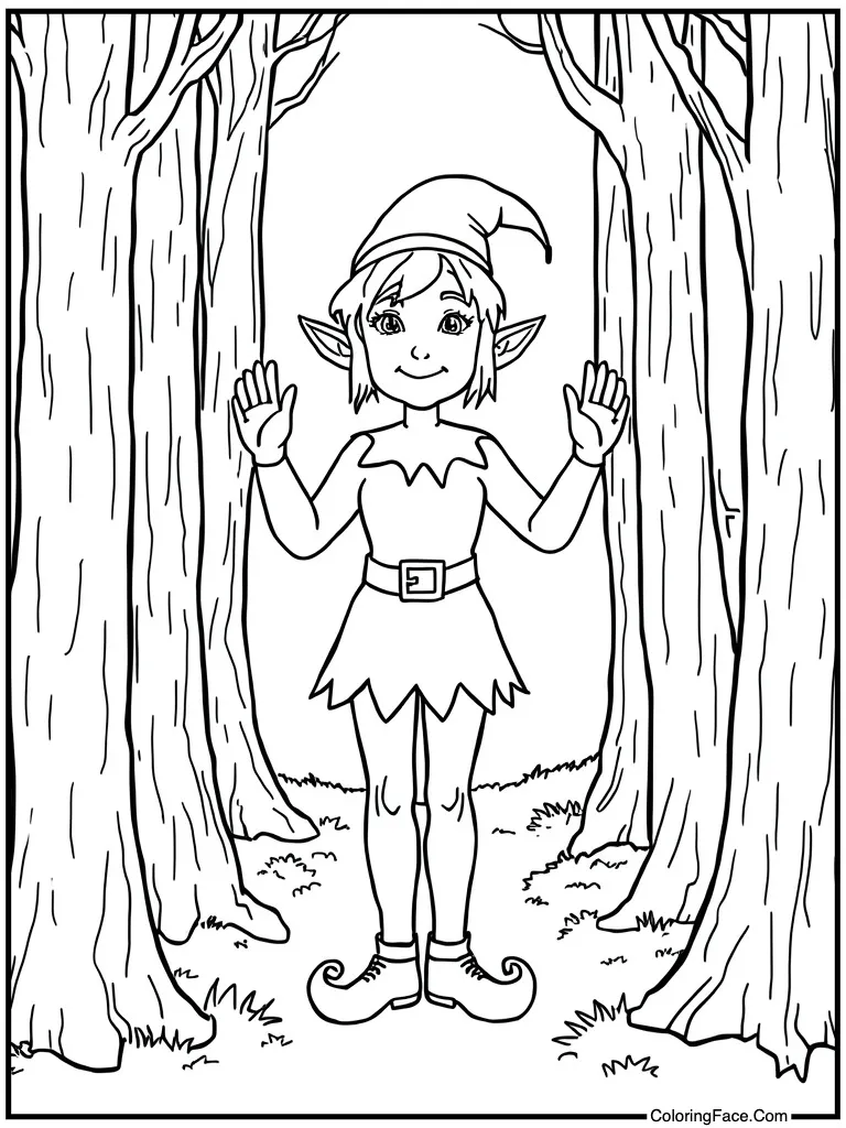 Elf shoes curly toes