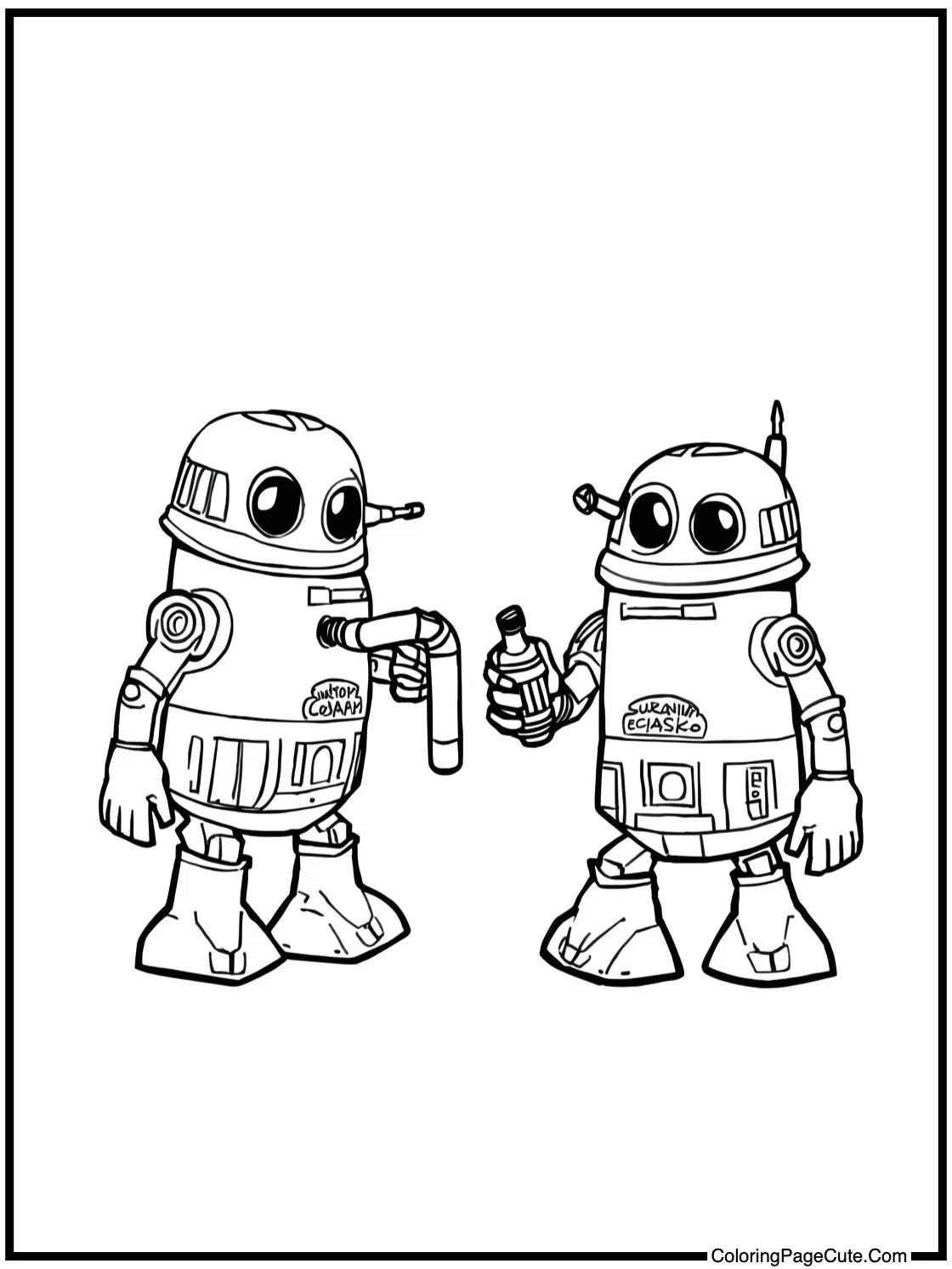 droids exploring