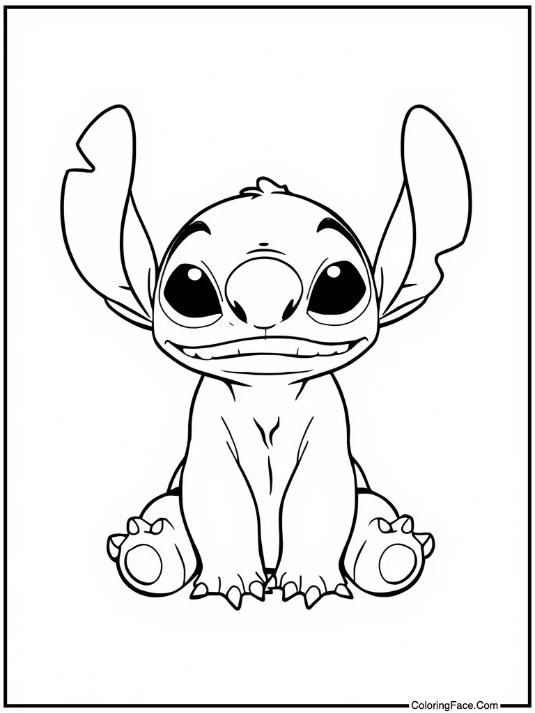 Sitting down looking sad