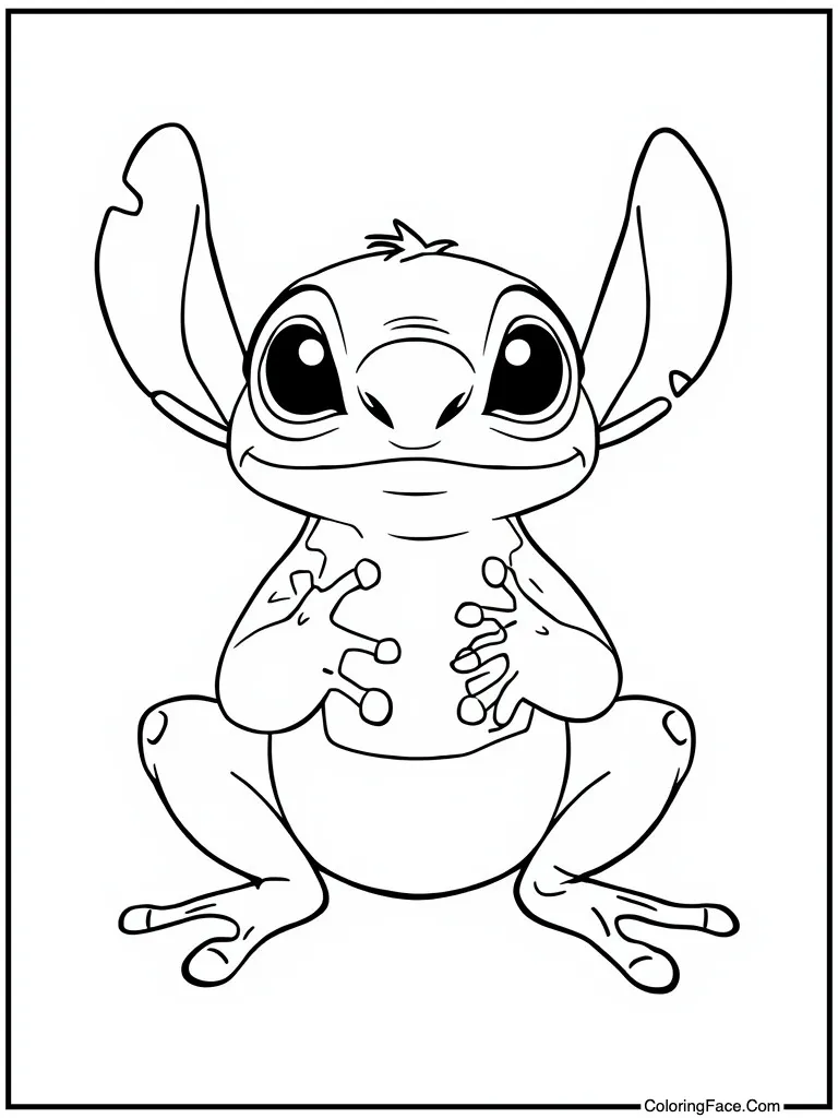 Holding a small frog