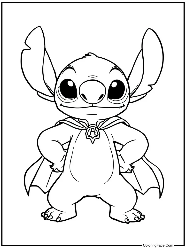 Wearing a superhero cape