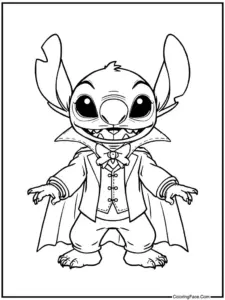 Stitch Coloring Pages