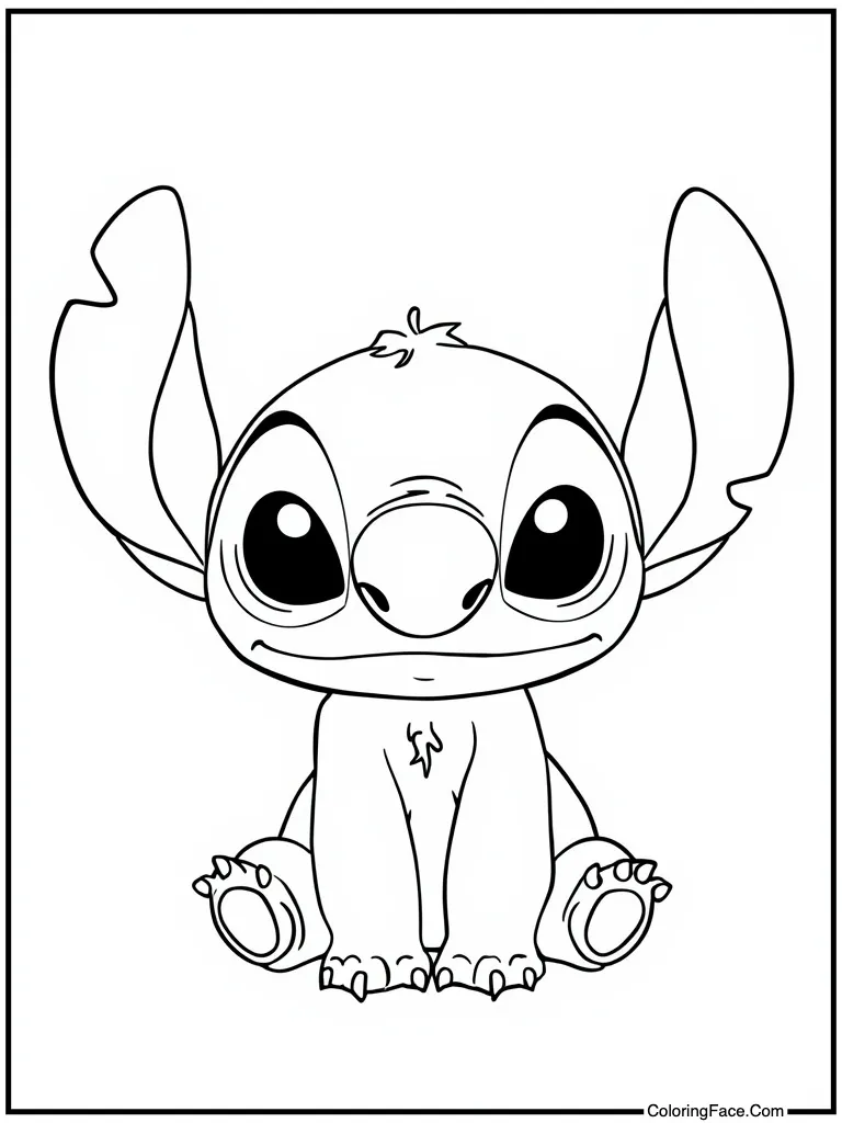 Chibi style big eyes