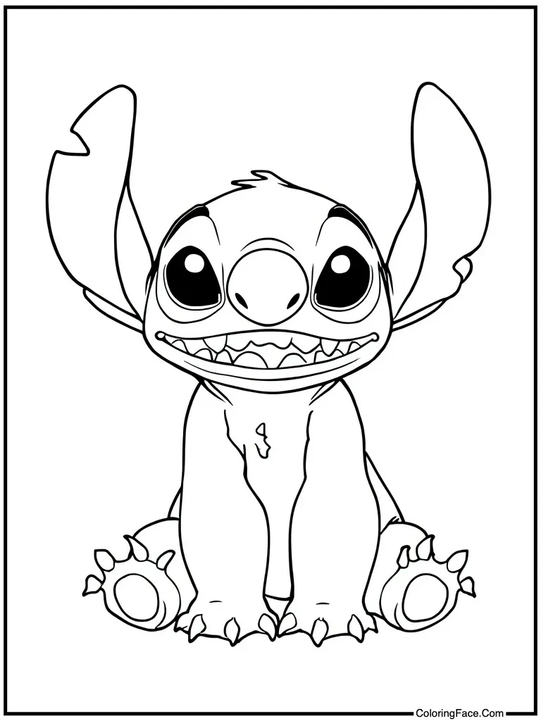 Simple outline for kids