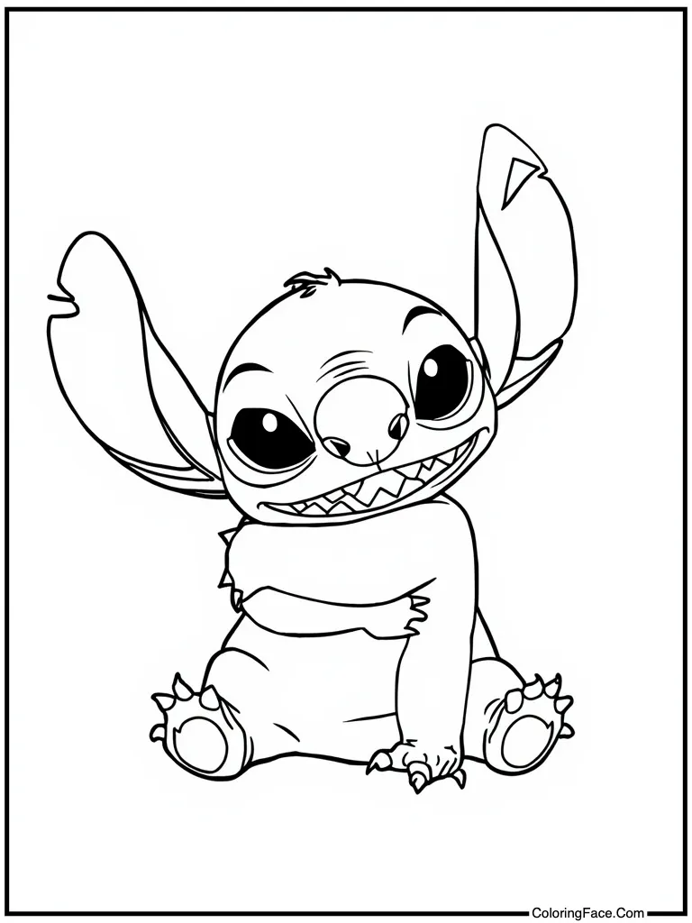 Alien friend giving hug