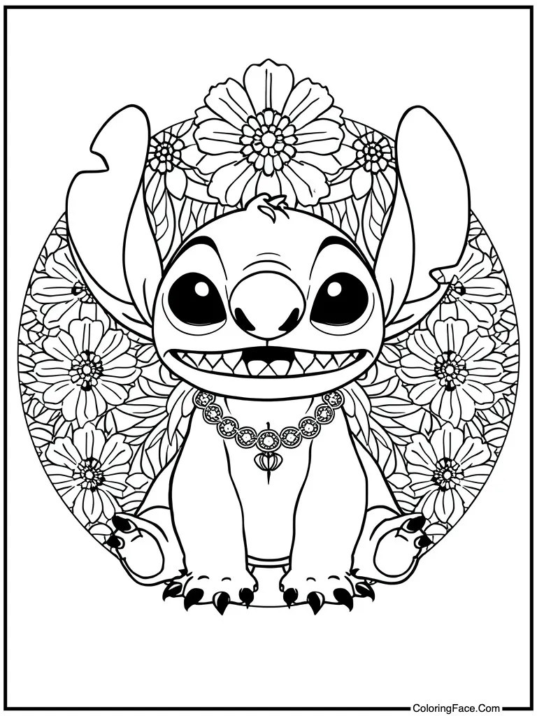 With family Ohana circle