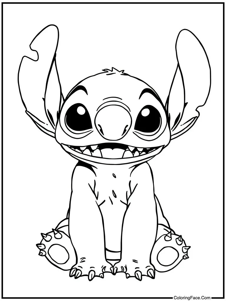 Painting on a canvas